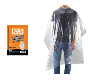 Disposable Cutting Apron 100x150 CM 50 PCS 50 in a Box Perfect Quality Disposable Shaving Apron - Made in Turkey