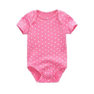 Venta al por mayor de mamelucos para bebés recién nacidos, ropa de verano corta Unisex para 0-12 meses, color sólido, tamaño ODM 3-6 y 6-9 meses 9-12 meses - Product Image 2