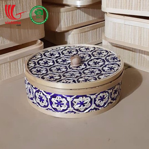 Boîte à bonbons en bambou, spécial, belle boîte à bonbons, fabriquée au Vietnam, - Product Image 4