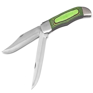 12นิ้วความยาวปิดแฮนด์เมดมีดพับยักษ์สวยงามด้วยใบมีดคู่ (Smk1610) - Product Image 1