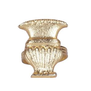 Rond de serviette en métal de designer Rond de serviette décoratif stocké pour les fêtes - Product Image 3