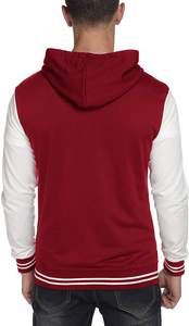 Varsity แจ็คเก็ตหนังทำด้วยผ้าขนสัตว์,แจ็คเก็ตดีไซน์แบบเลือกได้ - Product Image 6