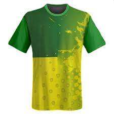 Camiseta blanca de sublimación, camisa de poliéster con estampado en blanco de cuello redondo, nuevos diseños, venta al por mayor - Product Image 5