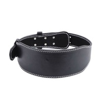 Ceinture de soutien lombaire en cuir pur 100% pour la musculation, protection professionnelle, design respirant, pour un usage unisexe en fitness