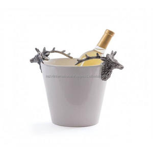 <b>Stainless</b> <b>Steel</b> Metal Wedding Centerpiece Table Top <b>Wine</b> Chiller - Product Image 3
