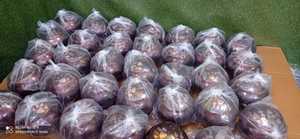 โกศสัตว์เลี้ยงแบบอเมริกัน ลายอุ้งเท้าคู่ ทำจากทองเหลือง ยี่ห้อ Brassworld India - Product Image 6