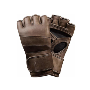 Gants de boxe en cuir PU MMA Sparring, gants mma d'entraînement de combat - Product Image 2