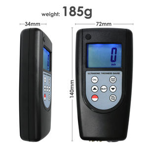 Medidor de Espesor Ultrasónico de Alta Precisión |   Resolución de 0.01 mm |   Probador Multimaterial para Acero, Aluminio, PVC y Hierro Fundido (OEM) - Product Image 4