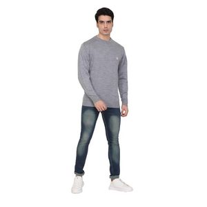 Suéter de cuello redondo para hombre, jersey con patrón de punto - Product Image 2