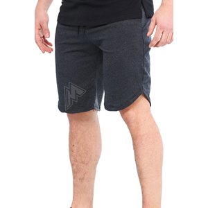 Pantalones cortos para correr reflectantes para hombre con logotipo personalizado Pantalones cortos deportivos para gimnasio y fitness al por mayor con patrón impreso - Product Image 2