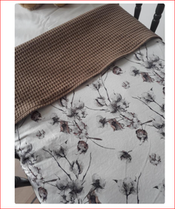 Drap de lit pour bébé en mousseline tricotée imprimée pour enfants - Product Image 2