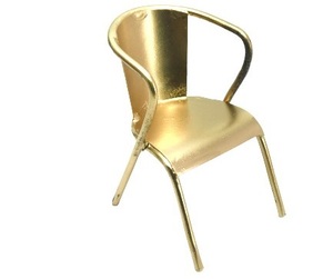 Luxury Designer Metal Rustic Chair for Christmas Decoration Iron High Quality Christmas <b>Tree</b> Hanging Ornament Chair - Product Image 6