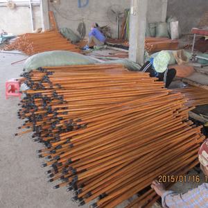 Manche en bois revêtu de PVC, balai à franges, 1200x22mm, livraison gratuite - Product Image 4