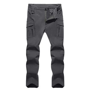 Pantalones de calle con bolsillo para hombre, pantalón largo informal para deportes al aire libre, fitness, color sólido, a la moda, novedad - Product Image 2