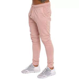 Pantalones de Jogger de gran tamaño con logotipo personalizado, Jersey de doble cintura, pantalones de hombre de algodón 100% multicolor, pantalones lavados - Product Image 2