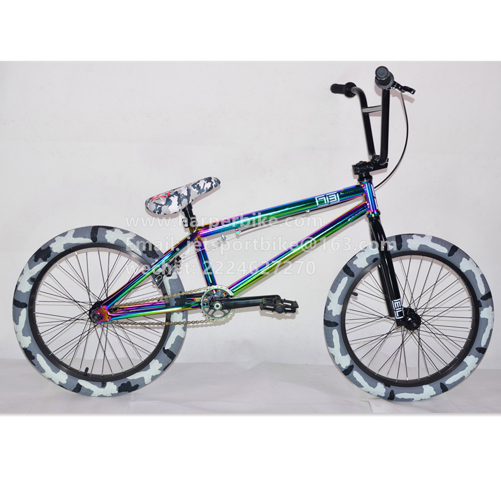 Paire De Roues BMX 20 Pouces – Alliage Noir, 10 Rayons Chromés, Roue Libre Avant Et Arrière