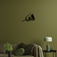 Décoration murale islamique en métal, décoration suspendue, Ayatal Kursy, calligraphie arabe personnalisée, première kalima, décoration de maison islamique, idées de décoration pour l'Aïd