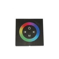 TM06 TM07 TM08 DC12V-24V mural couleur unique/CT/RVB a mené Le Contrôleur D'écran Tactile verre gradateur pour LA Bande MENÉE