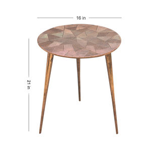 Table d'appoint en métal au design exceptionnel pour la maison et l'hôtellerie, table d'appoint pour chambre à coucher, lit et canapé aux prix les plus bas - Product Image 5
