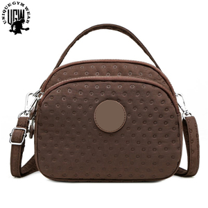 กระเป๋าสตรีทรงคลื่น,กระเป๋าคนส่งเอกสารไนลอนกันน้ำได้สำหรับสุภาพสตรีกระเป๋าสะพายไหล่ทรงขวาง - Product Image 4