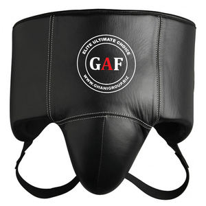 GAF 2023 High Quality PU Leather Karate Muay Thai Boxing <b>Groin</b> Cup <b>Guard</b> Protector Custom Logo Printed for Taekwondo - Product Image 3