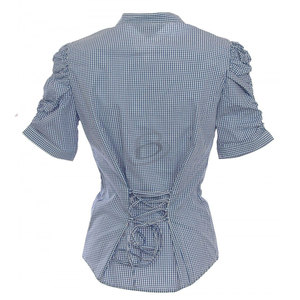 Mens Traditional Bavarian Trachten Checked Shirt Cotton Plaid <b>Long</b> <b>Sleeve</b> Oktoberfest Shirt - Product Image 2