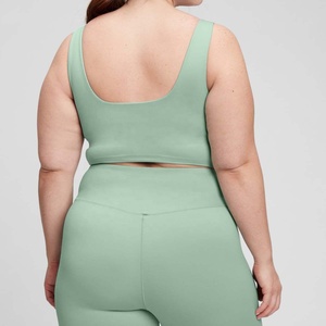 Conjunto Deportivo de 2 Piezas para Mujer, Diseño Personalizado, Ecológico, Transpirable, Elástico en 4 Direcciones, Reciclable, Bra Deportivo y Leggings de Cintura Media - Product Image 6