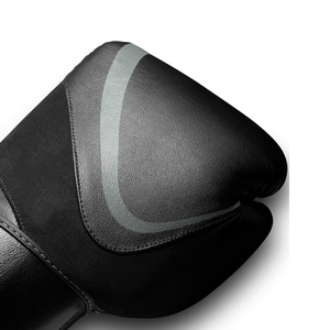 Guantes de Boxeo Personalizados, Fábrica de Pakistán, Venta al por Mayor, Guantes de Boxeo Negros Estampados de Diseño para Adultos, Cuero Genuino de Alta Calidad - Product Image 2