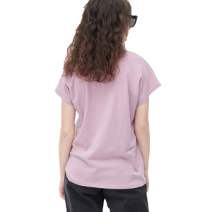 Camisetas Casuales de Algodón Personalizadas y Cómodas de Estilo Libre OEM para Mujer - Product Image 3
