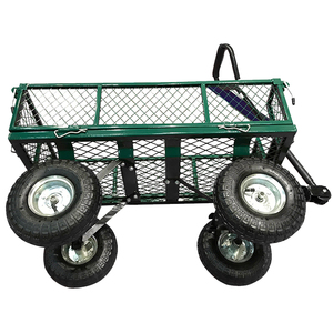 Suministro <span class=keywords><strong>de</strong></span> fábrica Garden Yard Durable Utility Tool <span class=keywords><strong>4</strong></span> <span class=keywords><strong>ruedas</strong></span> Carro <span class=keywords><strong>de</strong></span> mano <span class=keywords><strong>carretilla</strong></span> <span class=keywords><strong>de</strong></span> pista <span class=keywords><strong>de</strong></span> mano - Product Image 2