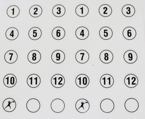 Pepup tablero de entrenamiento de fútbol/fútbol magnético, carpeta de portapapeles tácticas con cierre de cremallera, rotulador, monedas para Master Strategy - Product Image 6