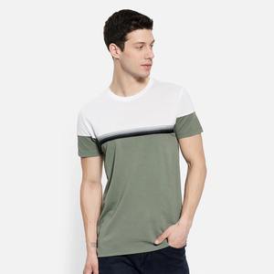 Camiseta ajustada de verano para hombre 100% algodón de secado rápido y mangas sueltas de talla grande de secado rápido - Product Image 1