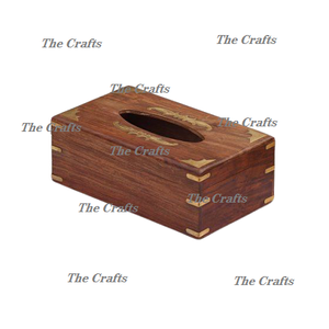 Boîte à mouchoirs en bois au design magnifique avec un porte-serviettes de qualité supérieure pour les restaurants, la maison et l'hôtellerie - Product Image 4