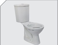 WC de style classique à double chasse, à poser au sol, en céramique, deux pièces, provenant d'un fabricant/producent/fournisseur turc