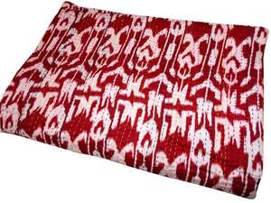 New Cotton Quilt Bed Cover Boho Reversible Blankets <b>Sofa</b> Cover Home Decor Vintage Bohemian Coverlet Blanket Gudri Kantha Quilts - Product Image 2