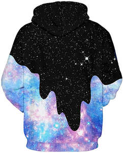 ที่กำหนดเองขายส่งบุรุษความคมชัดสีกีฬา Hoodies 2023 - Product Image 4