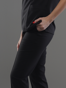 Pantalones de mujer "Koketka" Pantalones negros para damas - Product Image 5