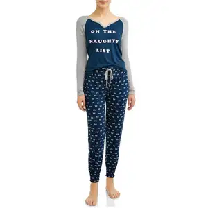 Conjunto de Ropa para Mujer de Calidad de Exportación OEM, Artículo Nuevo, Diseño Moderno, 100% Algodón, Ecológico, Informal, de Invierno, de Bangladesh - Product Image 1