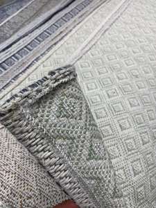 Nuevo modelo de alfombra anudada a mano, alfombrilla de algodón lavable Reversible para uso doméstico, dormitorio, sala de estar, puerta, tamaño de niño adulto - Product Image 5