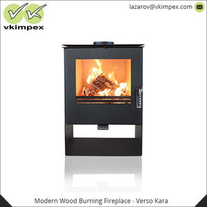 Estufa quemadora de madera para habitaciones, capacidad de calefacción de 100-120 m3, peso de 81 kg - Product Image 4