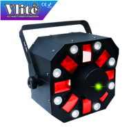Luz LED Láser de Forma Especial y Potente, Estilo Celebración, RGBWA+Blanco, Control DMX512, Carcasa de Hierro, para Fiestas, Discotecas y Escenarios