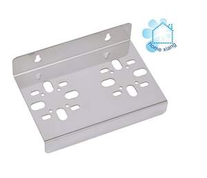 Soporte de alimentación manual para sistema de purificación de agua con filtro de acero inoxidable 304 de 2 etapas, carcasa delgada de 10 y 20 pulgadas - Product Image 1