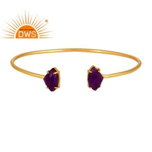 Bracelet en pierre d'aventurine, bijoux DWS, bracelet classique pour femmes, plaqué or, laiton, artisanat indien - Product Image 1