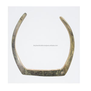 100% บริสุทธิ์โลหะทองเหลือง Choker แฟชั่นผู้หญิงสวม Choker เครื่องประดับล่าสุดสร้อยคอขายโบราณชุดสร้อยคอ - Product Image 4