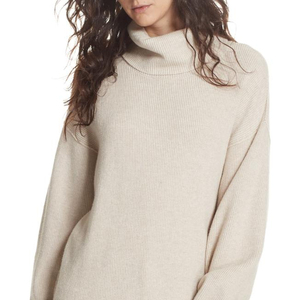 Offre Spéciale meilleure qualité usine directe femmes hiver décontracté Simple léger à manches longues col rond laine/acrylique pull - Product Image 1