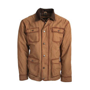 Chaquetas de trabajo con botones azules claros para hombre, ropa de calle a la moda, con cuello y bolsillos, Cargo - Product Image 1