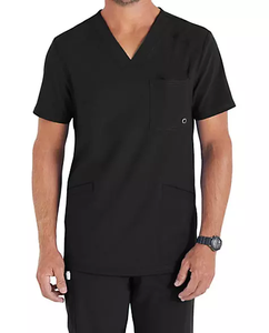 Uniformes d'hôpital de haute qualité, ensemble deux pièces personnalisés pour femmes et hommes, blouses d'allaitement, salon de beauté, vente en gros - Product Image 1
