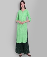 Dernier Nouveau Look Riche Kurti Avec Beau Travail En Gros Prix Le Plus Bas Marché Textile Surat Alphanumero
