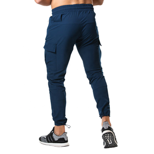 Pantalón Cargo de Algodón para Hombre, Pantalón Informal de Tela Suave Elástica de Cintura Media para Gimnasio y Correr - Product Image 6