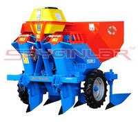 HAUTE QUALITÉ MACHINE DE PLANTEUR DE POMMES de terre PD260-2 AVEC SYSTÈME DE PULVÉRISATION DE TURQUIE